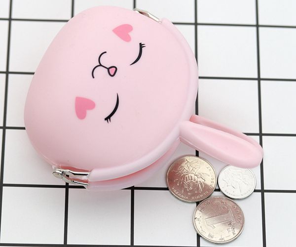 硅膠家用鑰匙包，卡通鑰匙包，女士硅膠鑰匙包